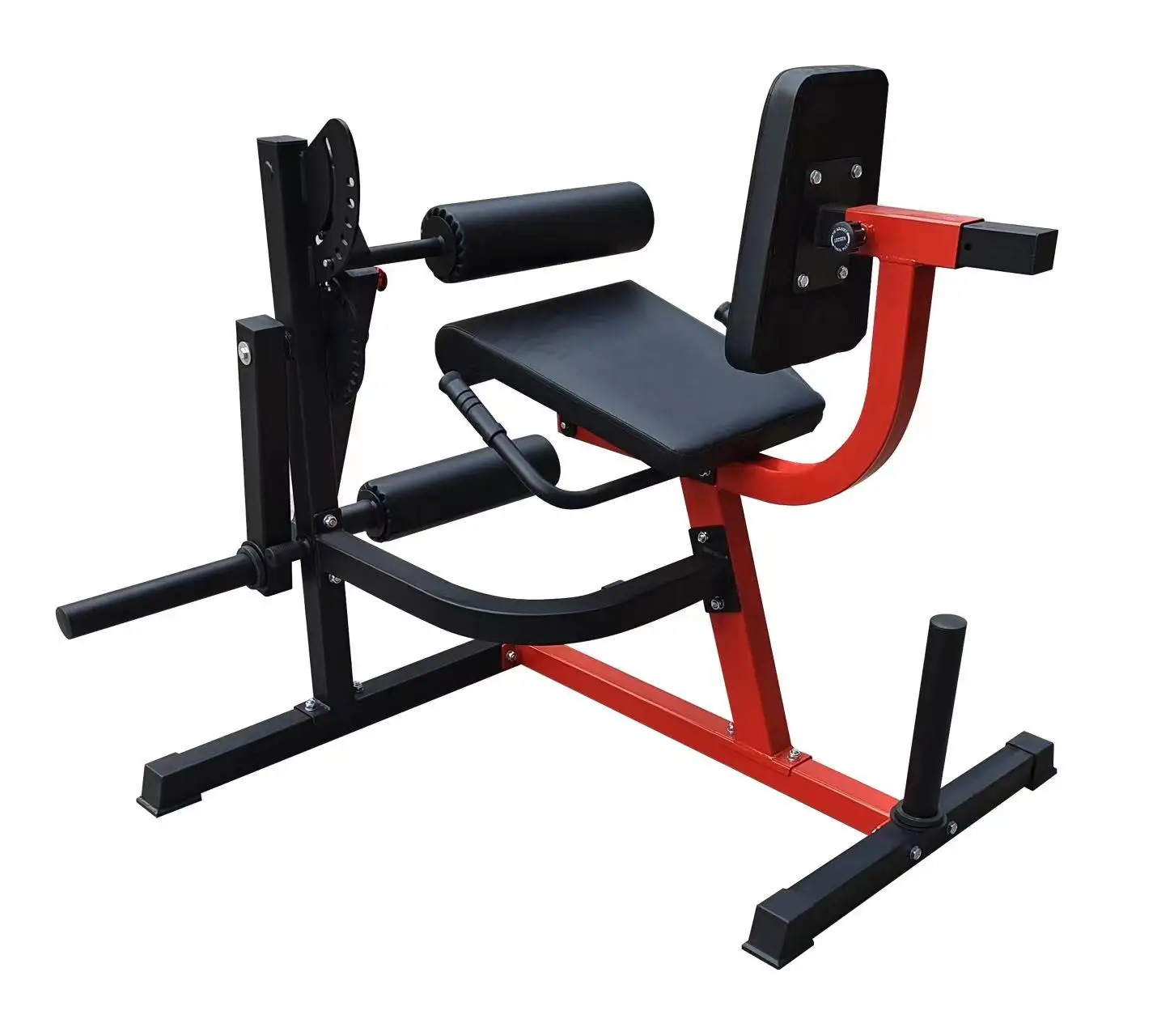 Adjustable exercise table leg rotation home gym weight lifting leg stretch curl machine