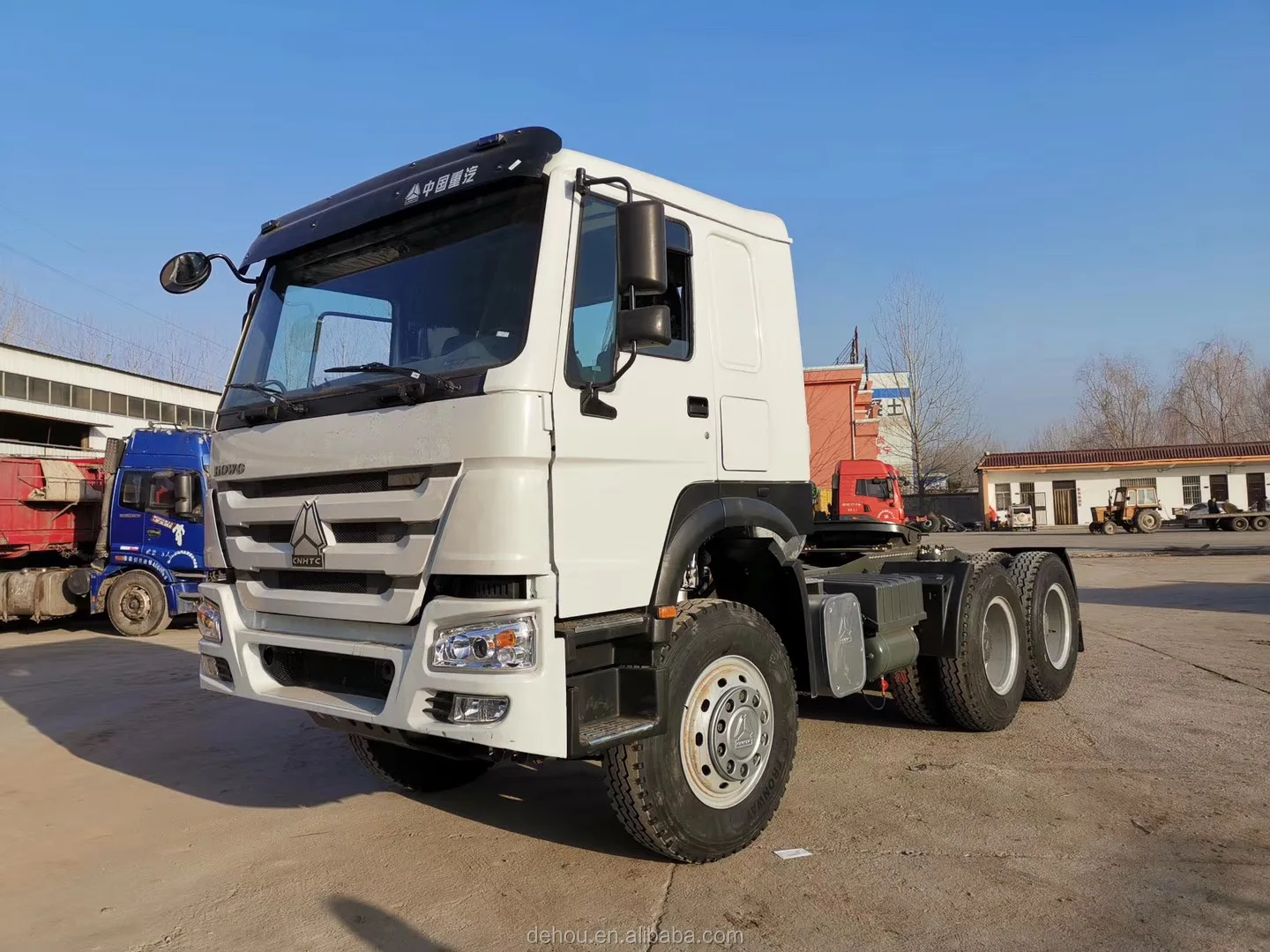 China Manufacturer sinotruk howo tractor 6x4 off-road 371 Truck Tractor Trailer price