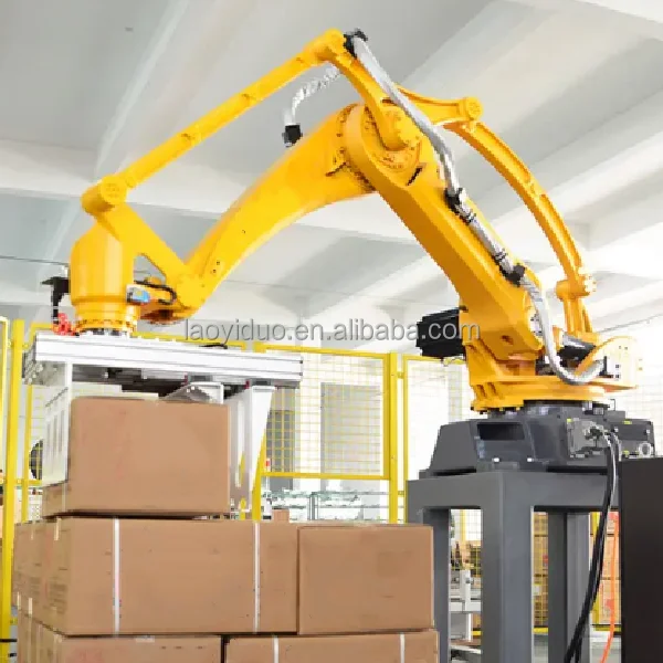 Robot Palletizer Palletizing Automatic Packaging Line Electric 1200KG CE
