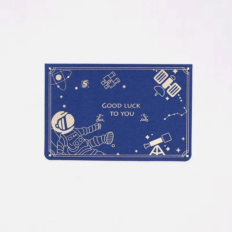 High Quality Wholesale Rose Gold Foiling Greeting/thank You/postcard/paper Cards