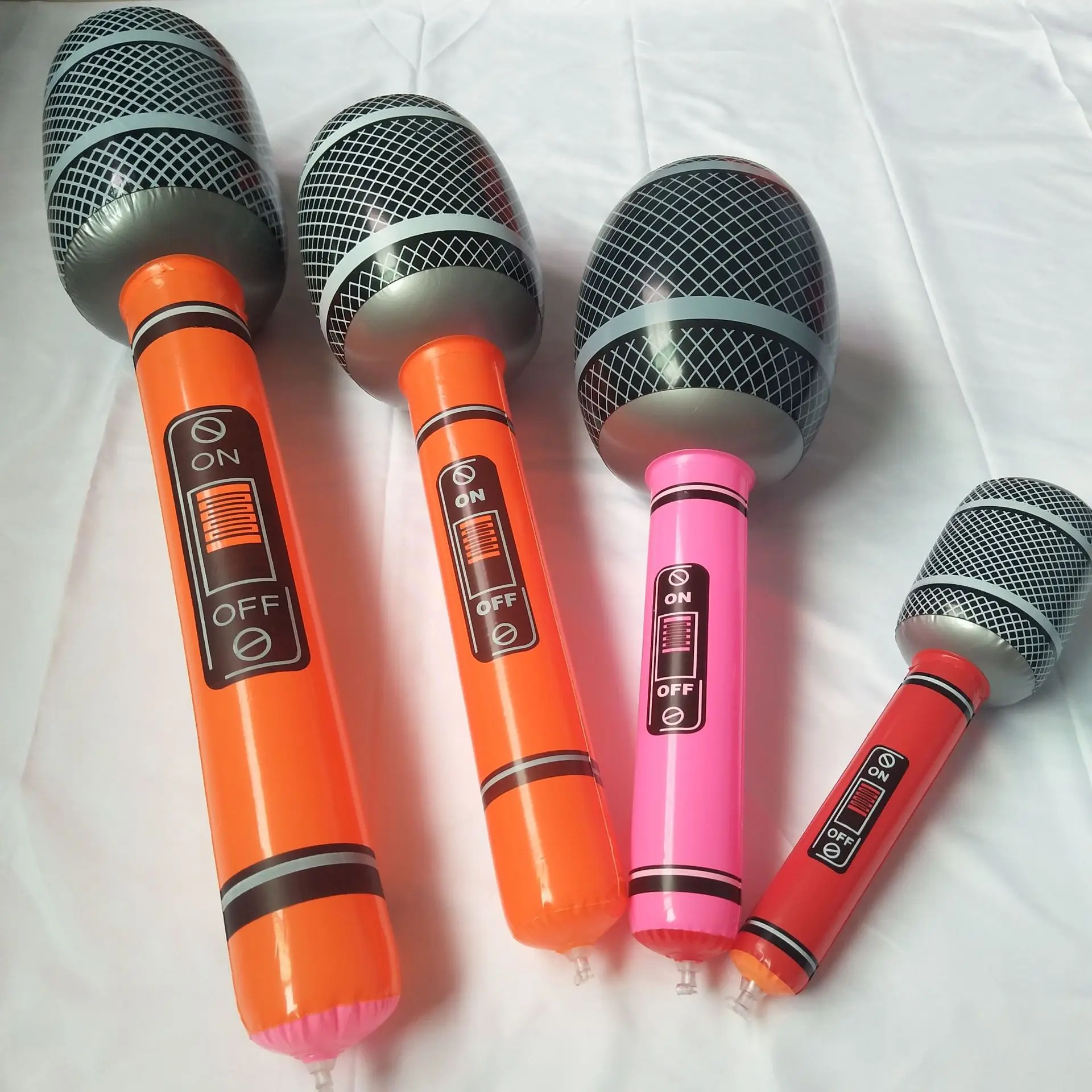 Wholesale PVC giant inflatable instruments Uppblasbar microphone