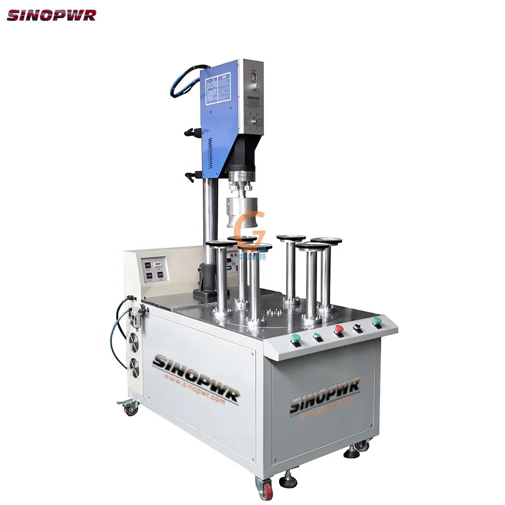 Super supplier Toy doll plastic round packaging box ultrasonic welding machine