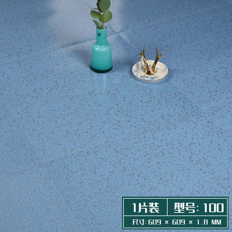 commercial vinyl plank flooring 60*60cm Self-adhesive Floor Easy installation PVC  Tiles luxury vinyl  flooring waterproof