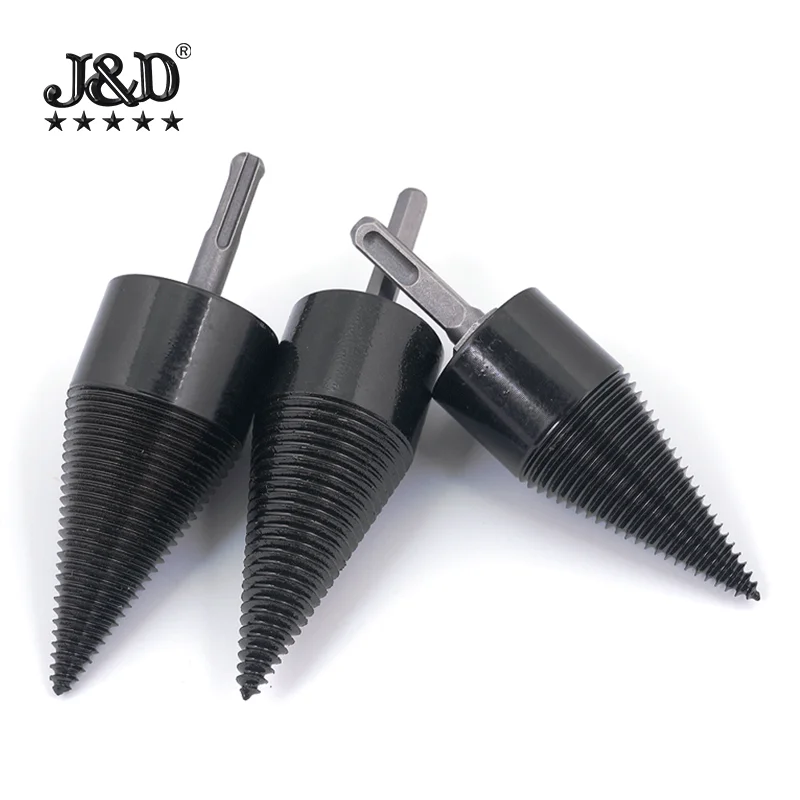 Special drill bit for wood chopping electric drill electric hammer tool for chopping wood split drill for household use