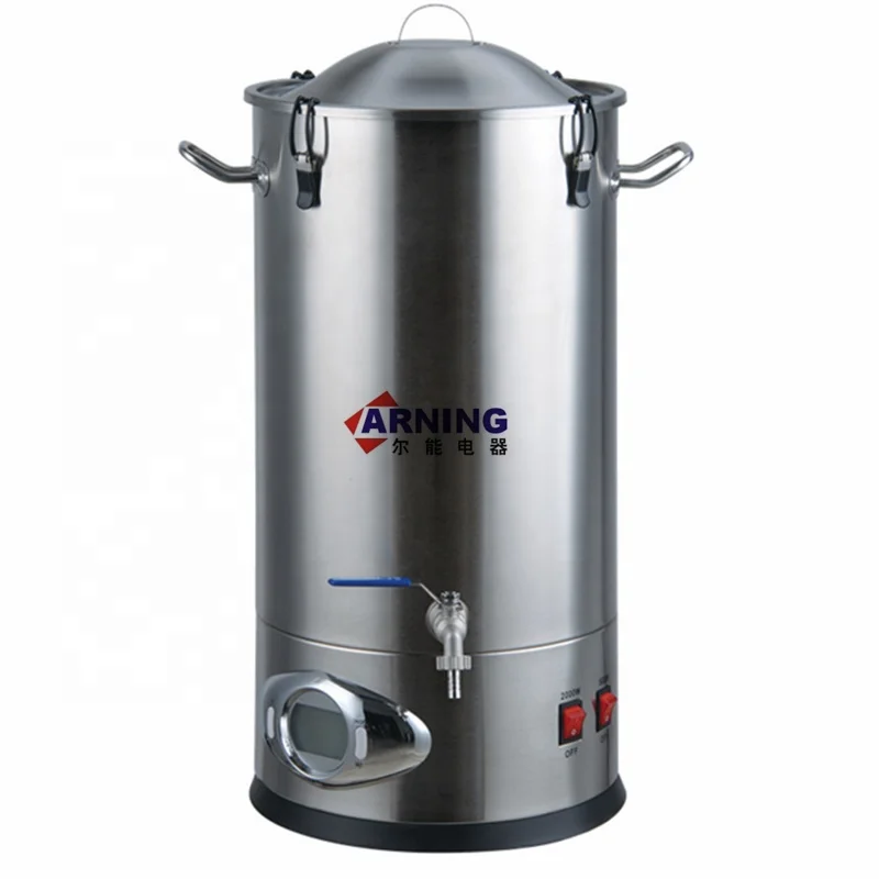 20 liter Double Layer Stainless Steel Electric Water Boiler / Electric Kettle