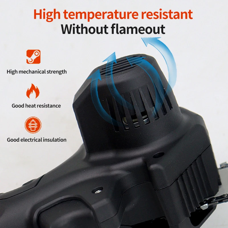 1680W 4 Inch 24V Mini Electric Pruning Chain Saw With 2pcs Battery Woodworking Chainsaw Garden Logging Cutter Tool Rechargeable