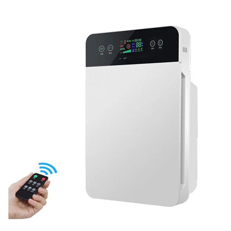 Высокоэффективный домашний очиститель воздуха с логотипом под заказ бесшумный от вируса Гуанчжоу УФ-лампа HEPA фильтр