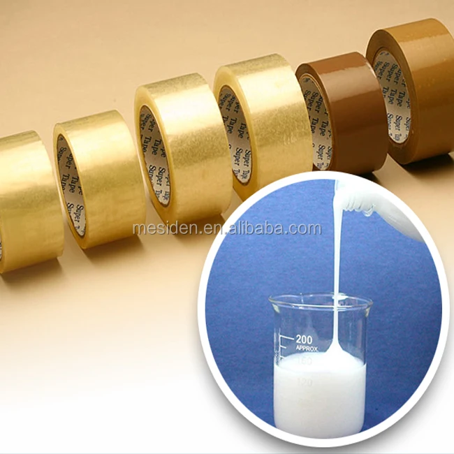 Акриловый клей на водной основе чувствительный к давлению