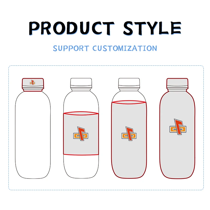 China Supplier Dust Proof Plastic Shrinkable Sleeve Wrapping PVC PET Heat Shrink Sleeve Labels for Mineral Water Bottle