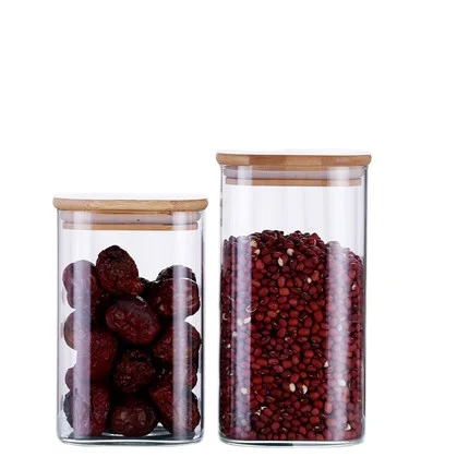 Glass Spice Jars/Bottles 450Ml 750Ml 1000Ml 1500Ml 2000Ml Empty Square Spice Containers