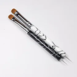 Design Nail Art Brush French & Art High-end Sable Acrylic Kolinsky Hair 12# 14# 16#