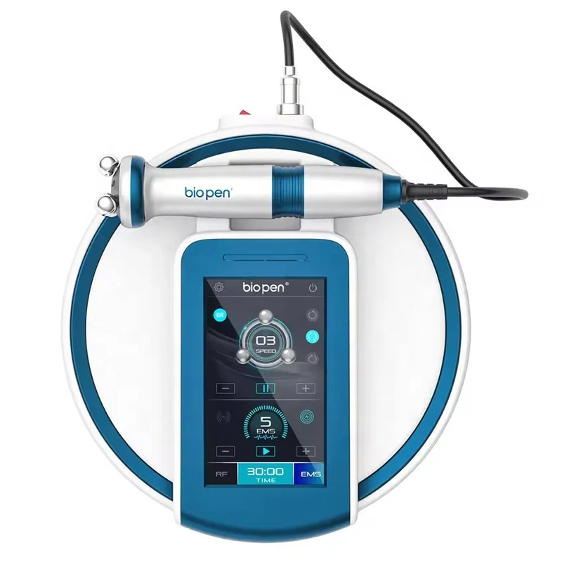 EMS RF Therapy Bio Pen T6 Skin Lifting Roller Massage Machine