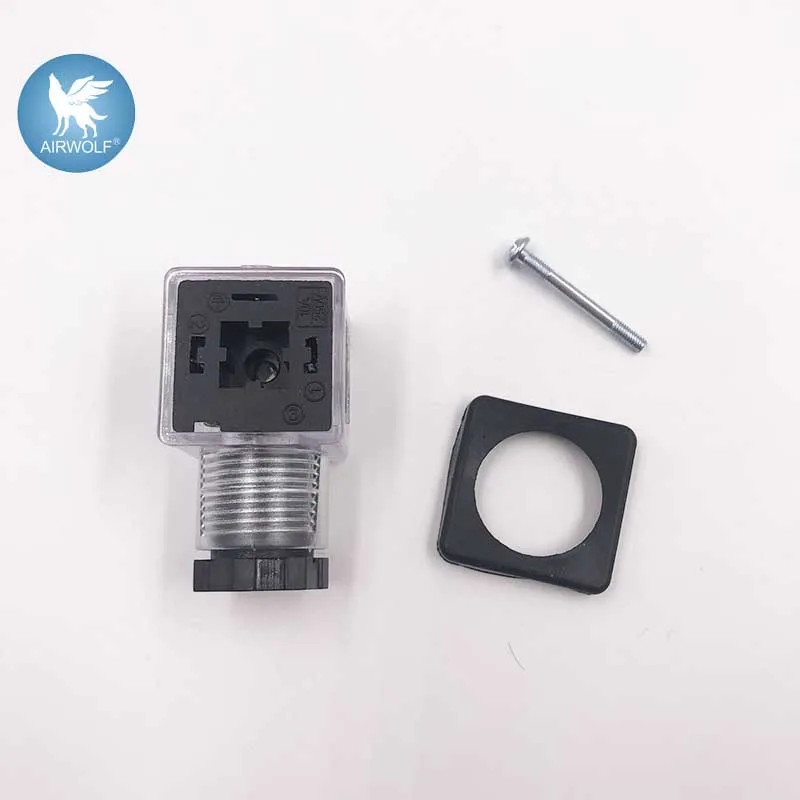 DIN43650A  apply to 0200 solenoid valve coil 3 pin din connector