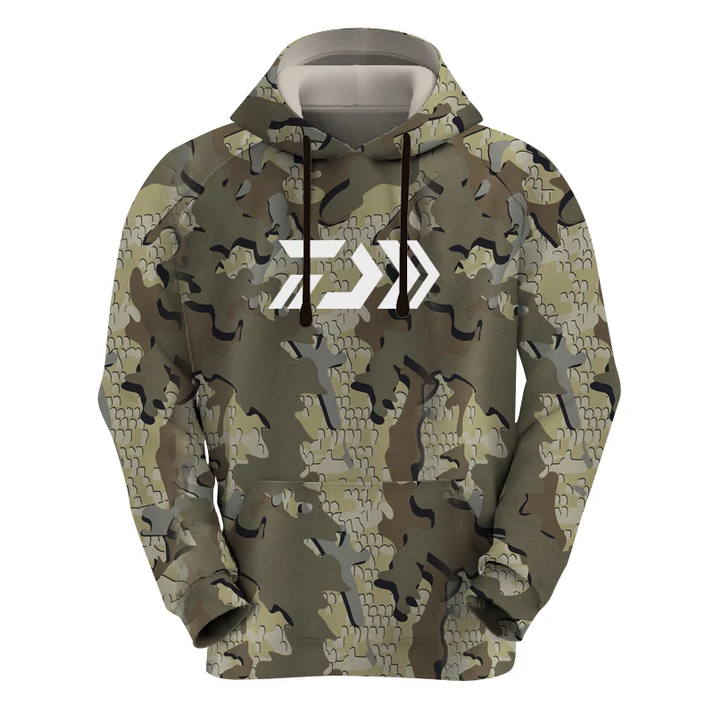 Warm fleece fabric  camouflage reflective hunting jacket hunting wear hunting clothes