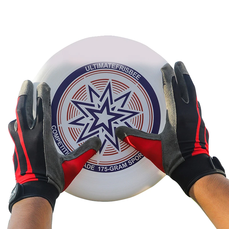 Customizable sports ultimate flying disc All finger gloves fast dry wear-resistant gloves flying saucer game