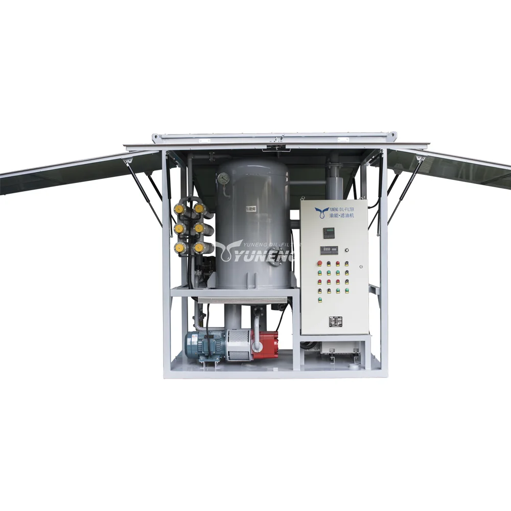 Fully Automatic Vacuum Double Stage Transformer Oil Purification Machine