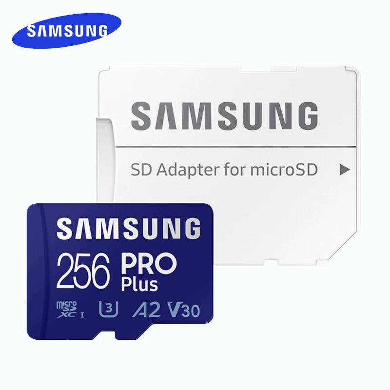 Original SAMSUNG PRO Plus memory card 128GB  256GB 512GB micro tf flash sd card up to 160m/s U3 4K Memory SD Cards For Phone