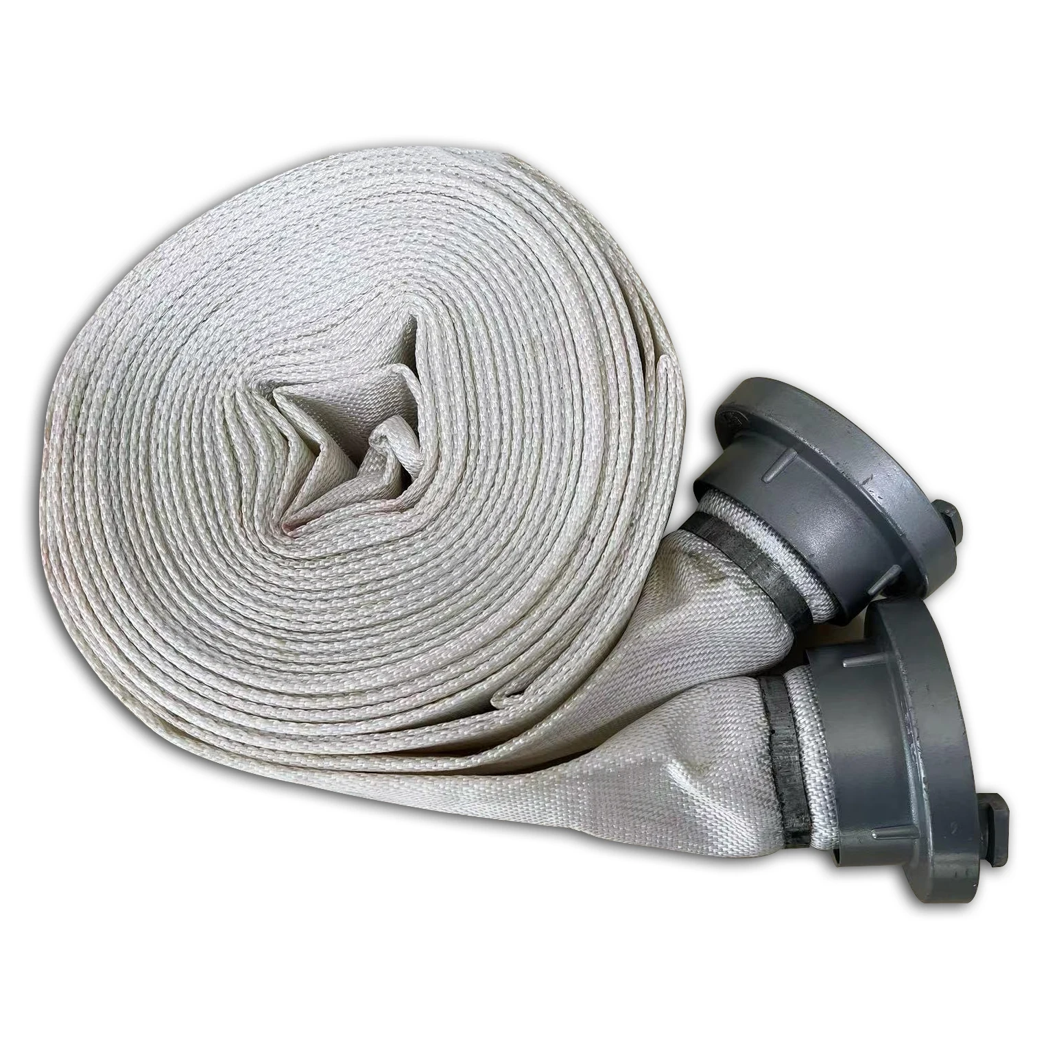 Heavy duty fire hydrant fabric roll lay flat garden water hose pipe fire fighting