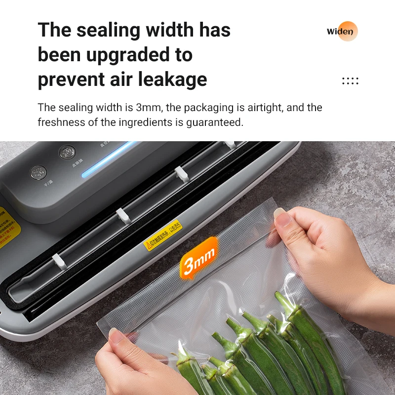 Food vacuum packaging machine small household commercial freshness sealing food preservation automatic