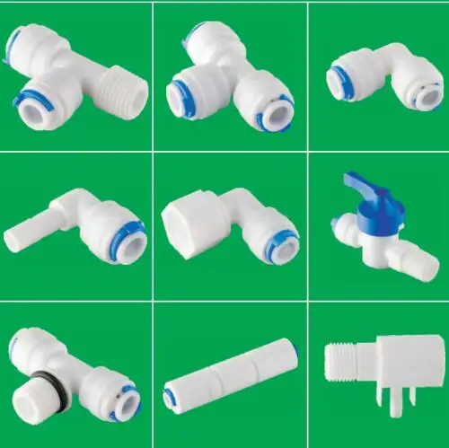 
Union Connector POM material is made from the food grade plumbing and heating fittings Push Fit Connector quick fitting 
