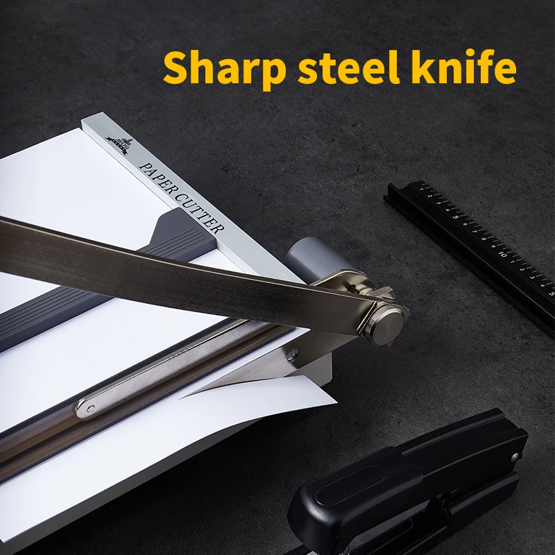 New Arrival Office Paper Trimmer Machine Desktop Manual Paper Cutter Heavy Duty A3 A4 Guillotine Paper Cutter