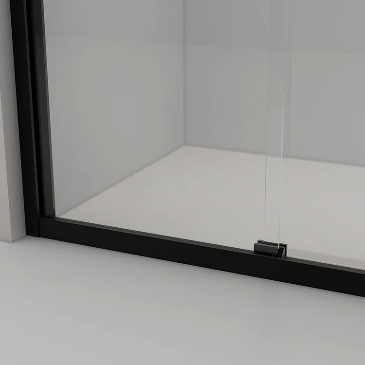 OT-960832(8mm) One Slide Door Corner Modern Framelles Shower Multifunctional Enclosure Complet Hotel Bath Room