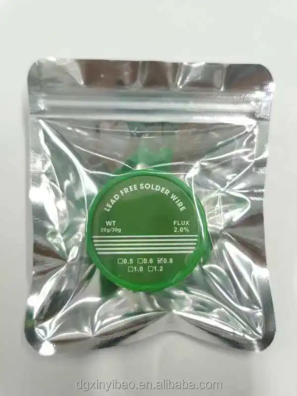 XYB 60/40 Solder Core Wire 0.8mm Waterproof Tin Wire Solder Very little residue solder wire