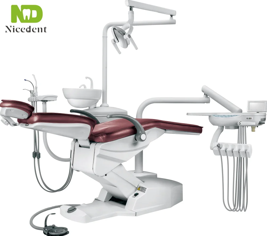 CE and ISO Approved Foshan Manufacturer High Quality Complete Dental Chair Unit Soft Leather