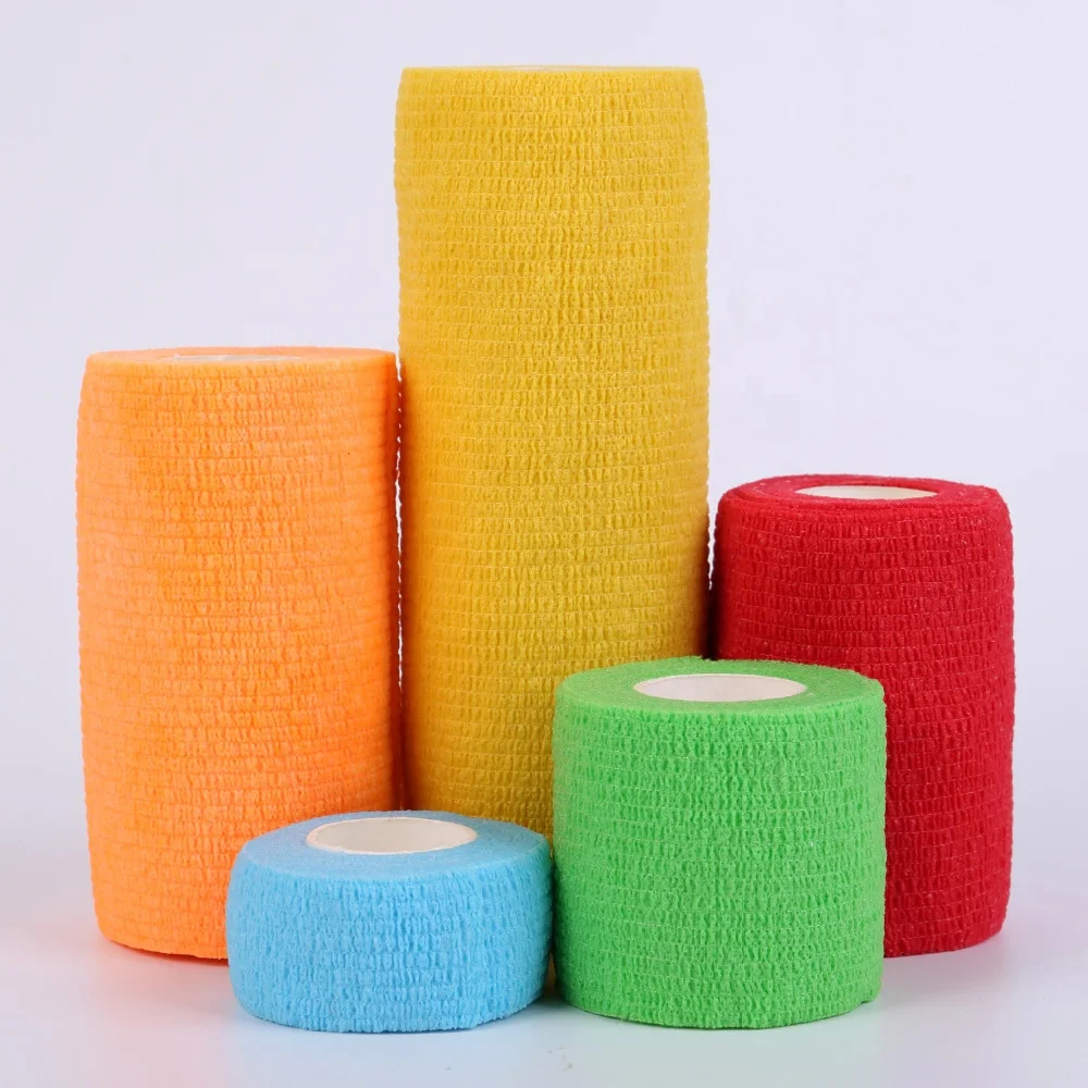 
drectly supplyi Nonwoven cohesive bandage high quality many colors 