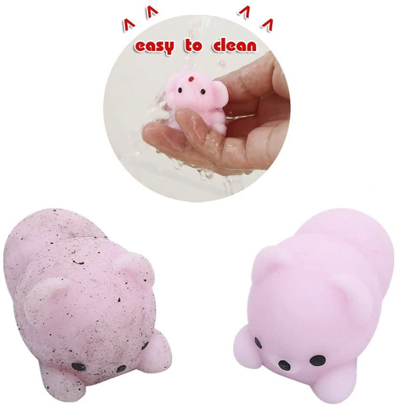 EE364 игрушки-антистресс из термопластичной резины, мини-ведро для хранения, подарок, снятие стресса, стрейч, милые животные, кавайные сжимаемые игрушки, сжимаемые игрушки