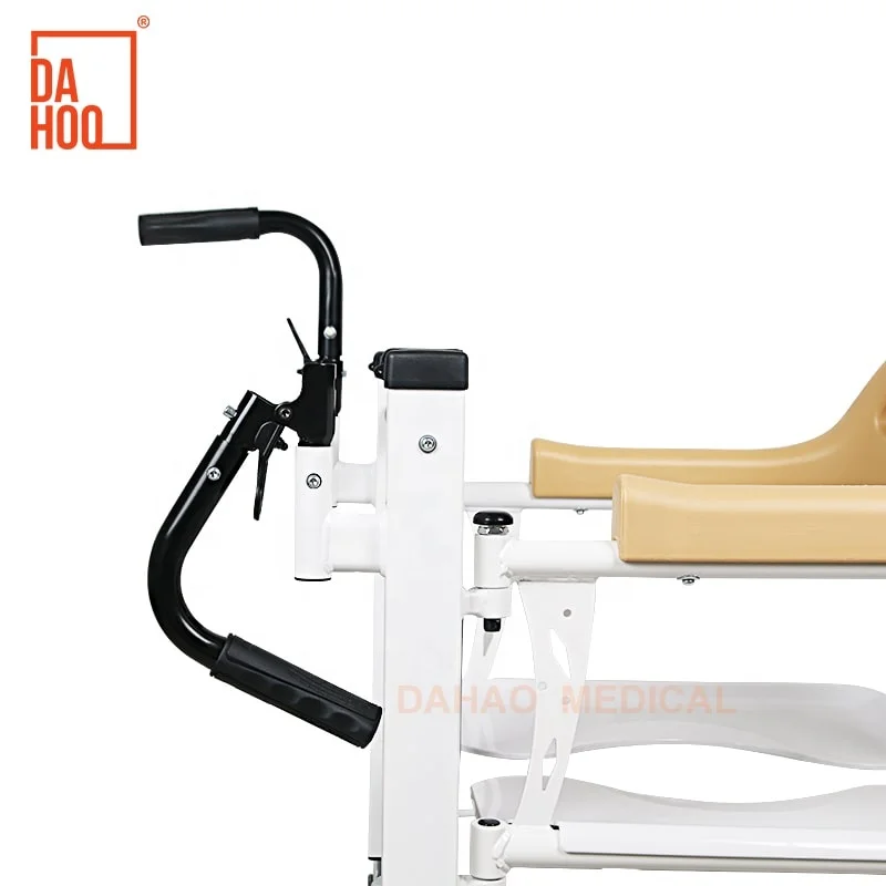 Multi-function Paralytic Hydraulic Mechanical Lift Transfer Wheelchair Elderly Handicap Patient Transport Chair