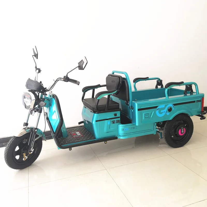 Wholesale Chinese Factory Electric Tricycle For Passenger Elderly Handicapped People And Kids Of Good Quality