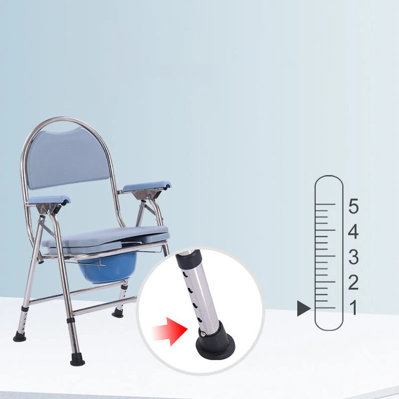 Professional Manufacturer Bathroom Commode Chair Lift Transfer Wheelchair Plastic Commode Chair With Wheels