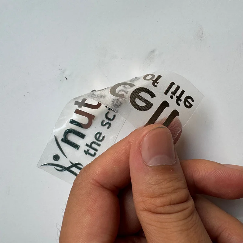 Custom Transfer 3D Sticker Shiny Gold Silver Transfer Sticker Brand Company Logo Wedding Personalized Transfer Stickers