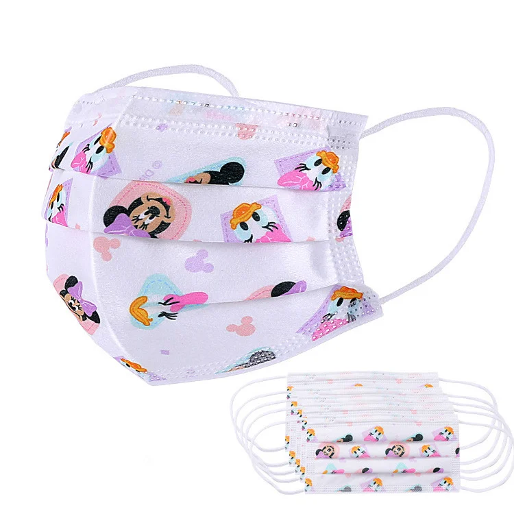 
Ce Certificate Cartoon Printing 3 Layer Protective School Kids Baby Mask Children Kids Fashion Face Mask 