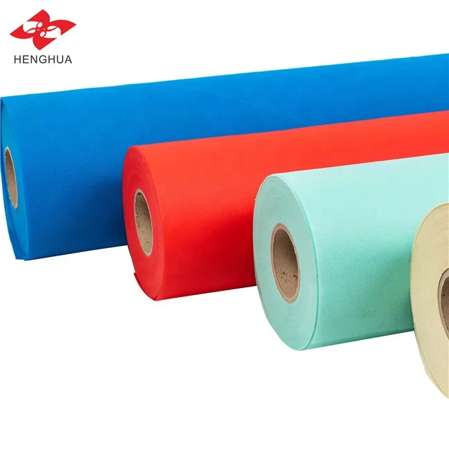 Henghua 10gsm-220gsm PP спанбонд нетканый материал красочный Спанбонд для