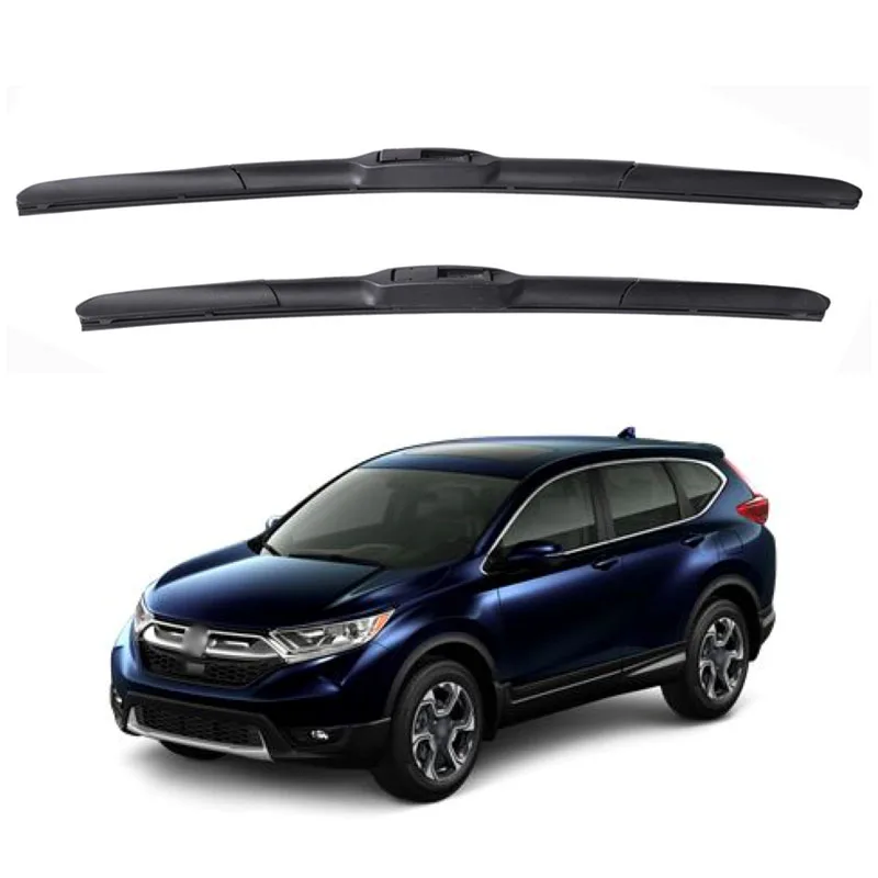 factory cheap price 12 -26 inch flat boneless hybrid mitsuba universal U type rubber windscreen wiper blades