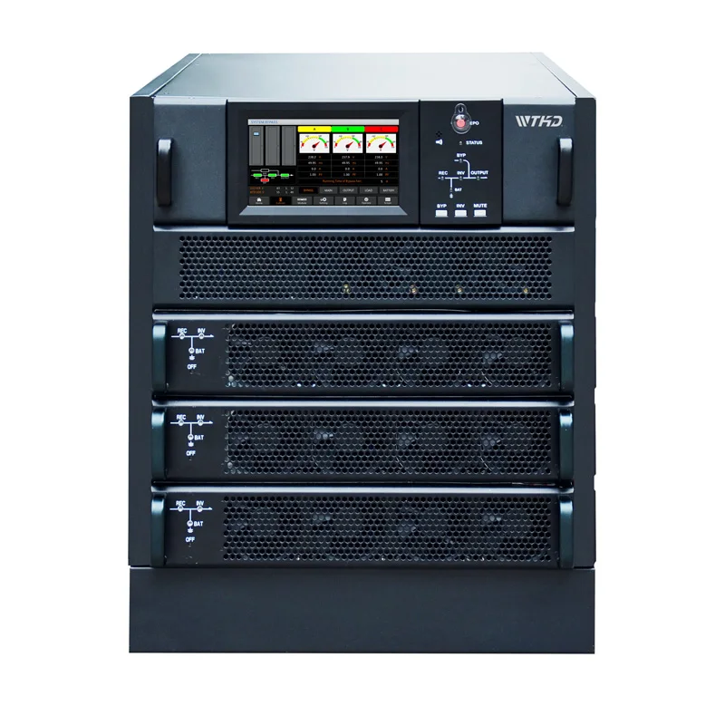 Высокая эффективность 30KW UPS держателя шкафа онлайн хорошая цена 19-дюймовую стойку ИБП