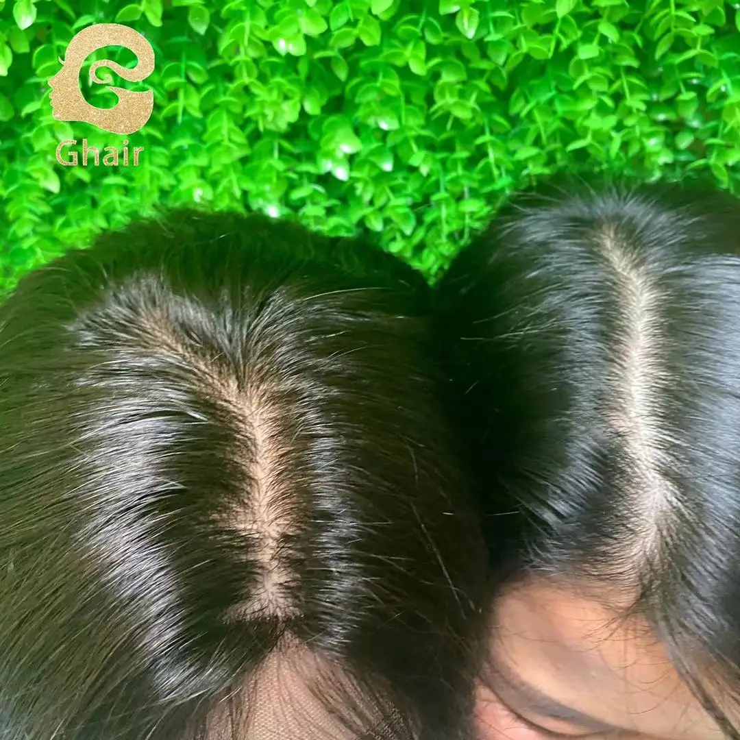 Best selling straight Brazilian human hair 4x4 13x4 Fake Scalp wigs base lace frontal closure wigs for women