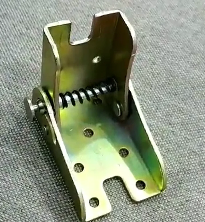 
Furniture hardware 90 degree folding accessories Sofa bed invisible foot joint Color zinc folding foot 