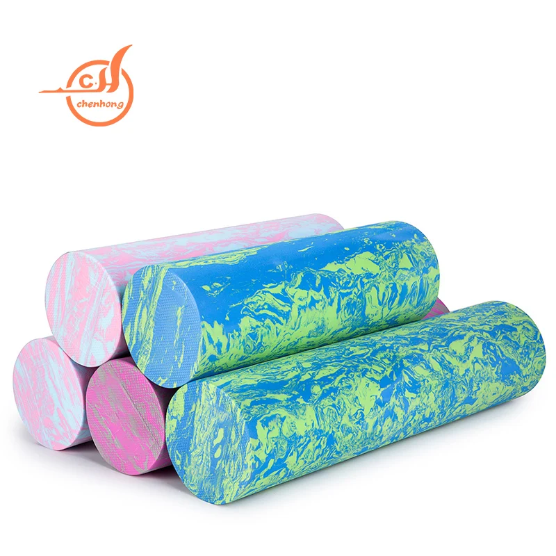 2022 The new crescent shape spike foam roller eva for yoga deep tissue massage spike foam roller deep spike foam roller