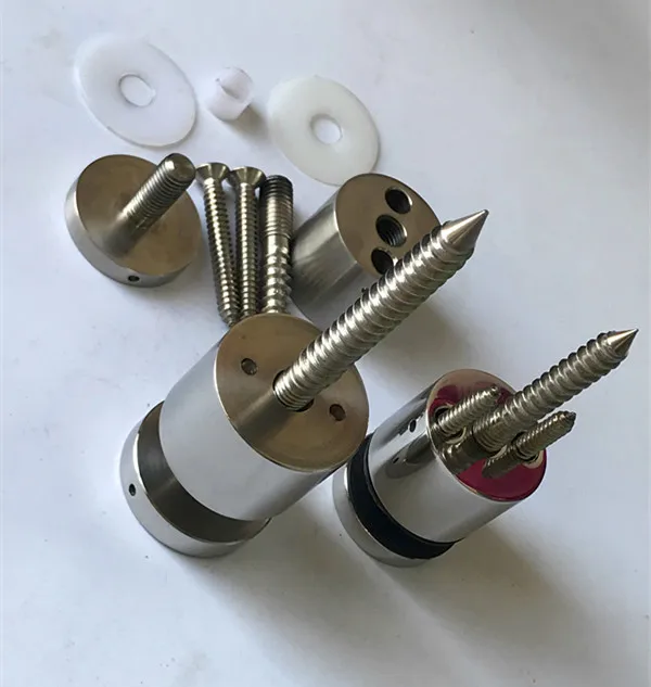 304 316 Frameless Balcony Glass Bracket Fixing Parts Stainless Steel Design Glass Railing Bracket