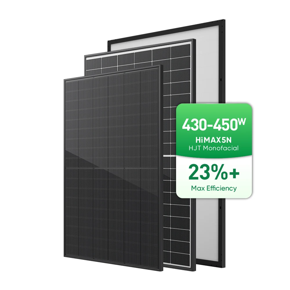Sunpal Panneau Solaire Full Black Hi-Mo 7 Lr5-54Htb-450M 410 420 425 430 435 440W Solar Panel Modules Eu