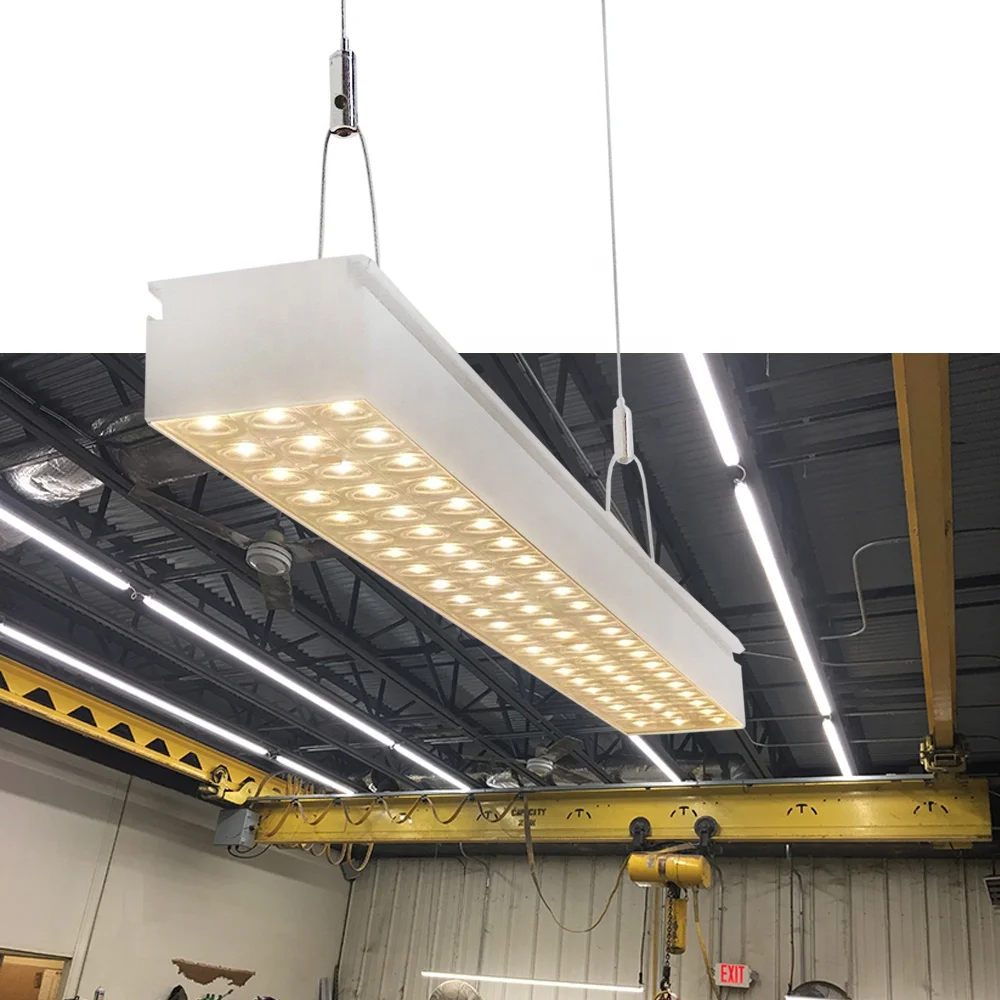 Asymmetric  LED linear pendant lighting led art classic dining modern chandelier pendant light for office supermarket