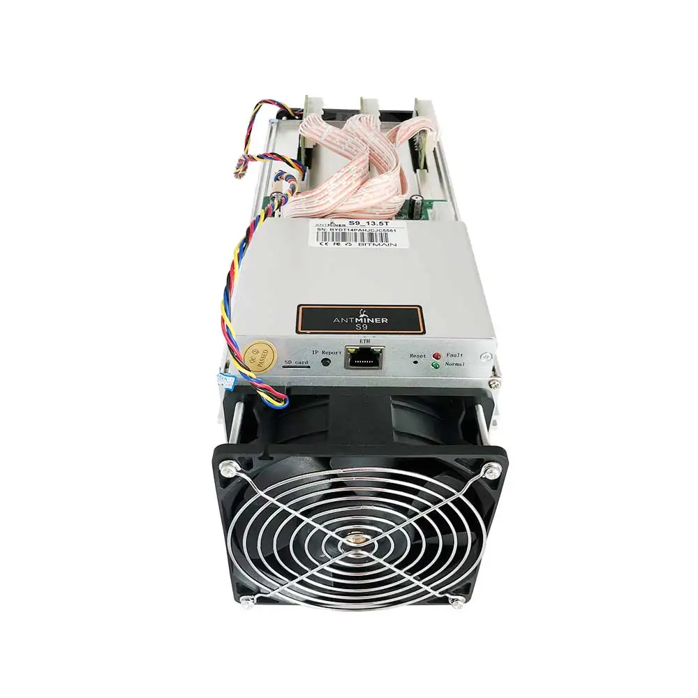 Used Asic Antmine-ers S9 S9i S9j S9k S9 SE 13.5Th 14Th 14.5Th 16T 17T 13T S9 With Power Supply