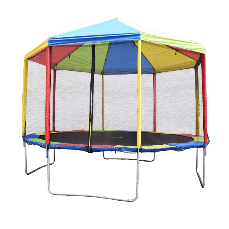 Funjump Inground новый стиль коммерческий 14ft 20фт батут палатка парк аттракционов Крытая уличная игровая