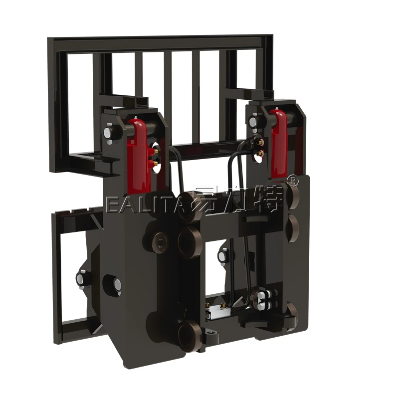 Double Oil Cylinder Hinged Fork for Forklift F-QFC2A20
