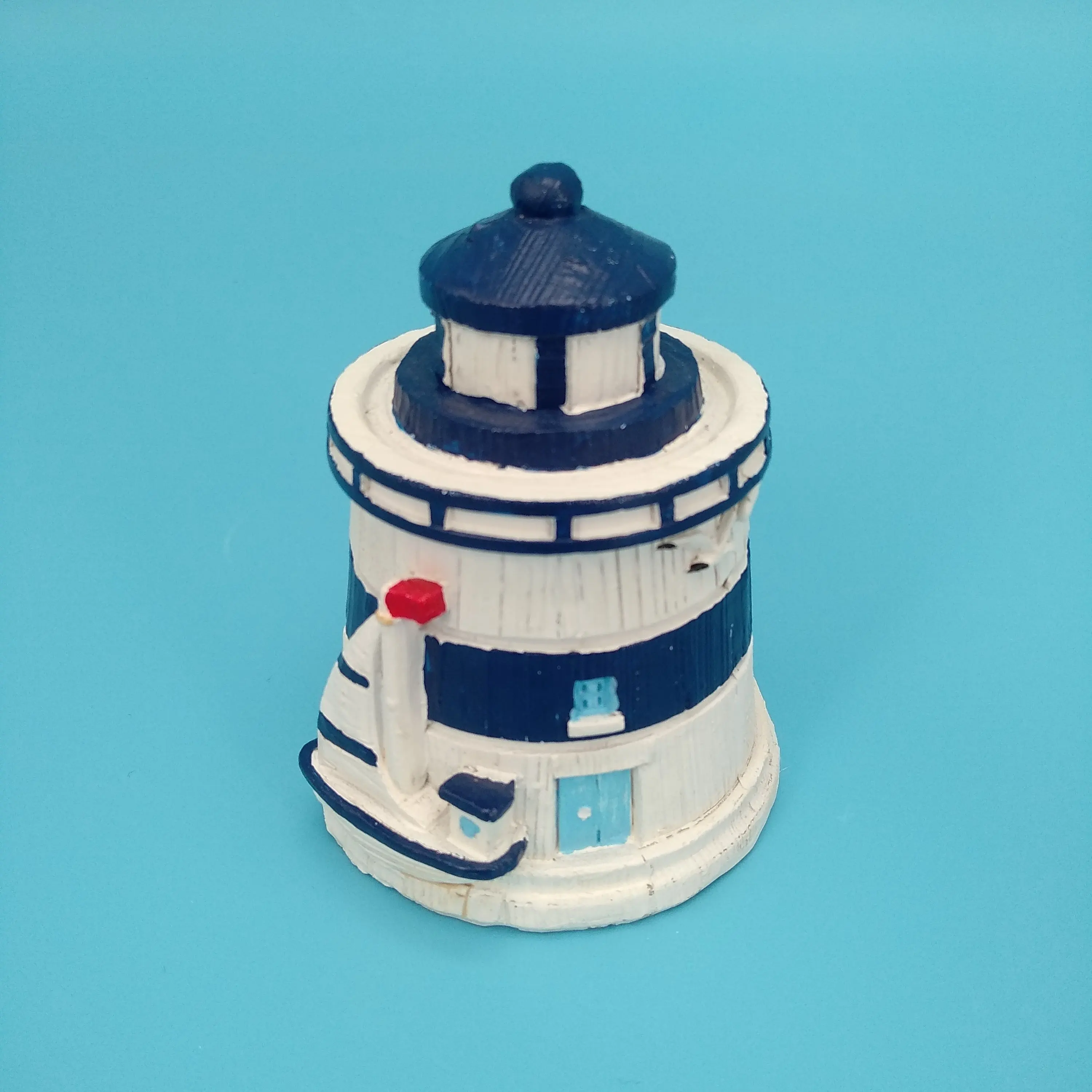 Resin Crafts Desk Decoration Home Decor Custom Polyresin Nautical Lighthouse 3D Eco-friendly Europe Xiamen Port Figurine 960pcs