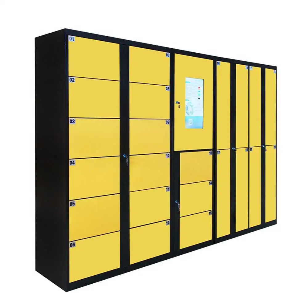 Smart locker bike locker ski locker vending machine rfid inventory management system parcel delivery