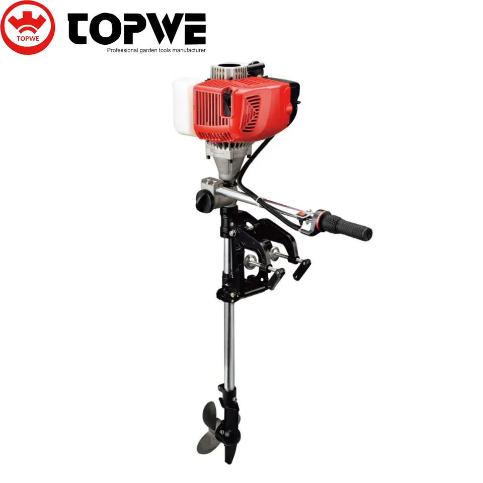 Factory Supply 58CC Outboard Engine 2 Stroke Single Cylinder Outboard Motor